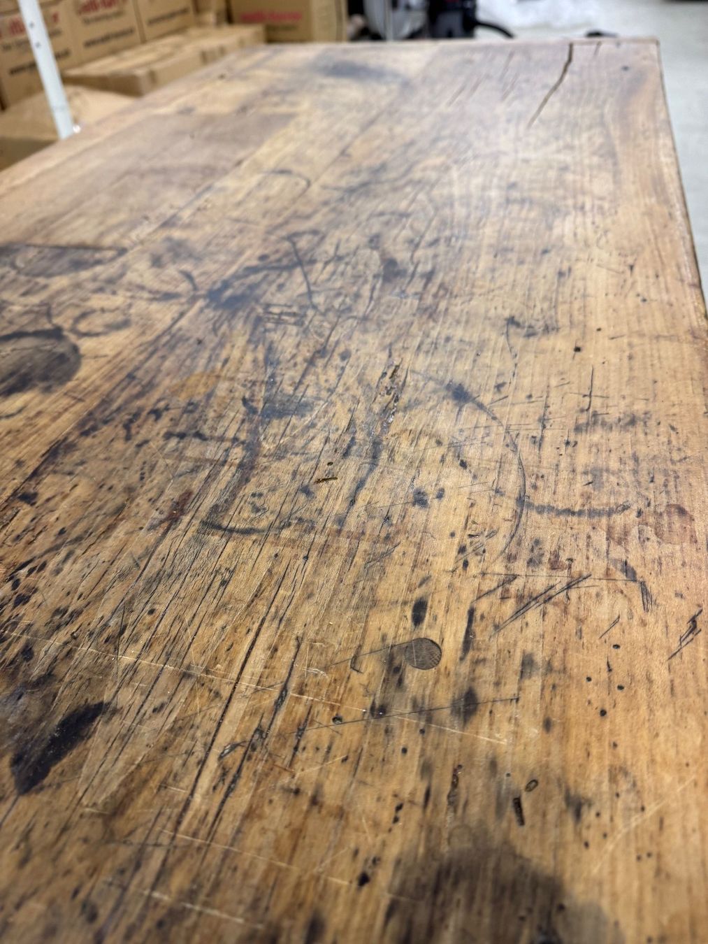 Tavoli: Exquisite French Solid Oak Farmhouse Dining Table – Usato da Oeschseite venduto da -Luxury-On-Line- 2