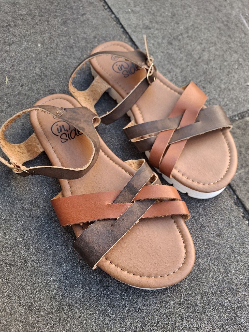 Scarpe da donna: Sandale Damen braun Grösse 38  – Usato da Rothenburg venduto da Priska_70 1