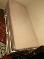 Schlafsofa mit zwei Matratzen weiss guter Zustand