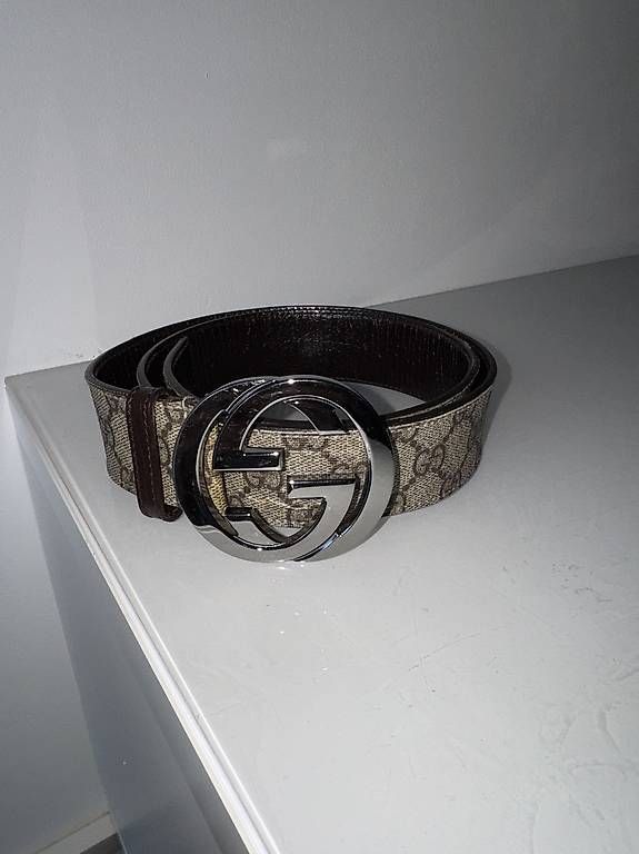 Cinture: Authentic Gucci Belt  Classic GG Buckl – Usato da Pregassona venduto da samdl518 2