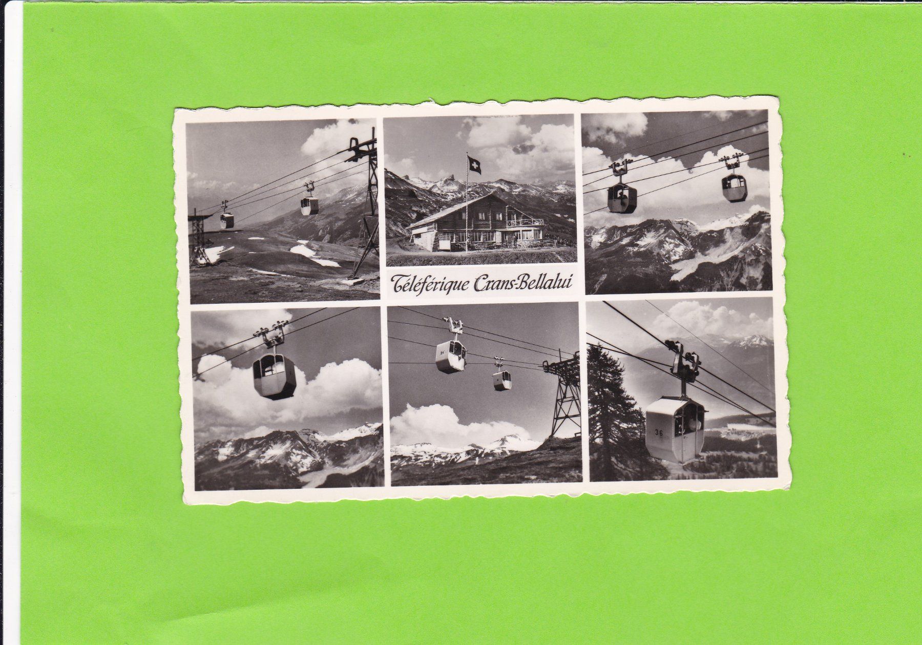 Cartoline postali: Téléferique Crans-Bellalui – Usato da St. Peterzell venduto da neckertal