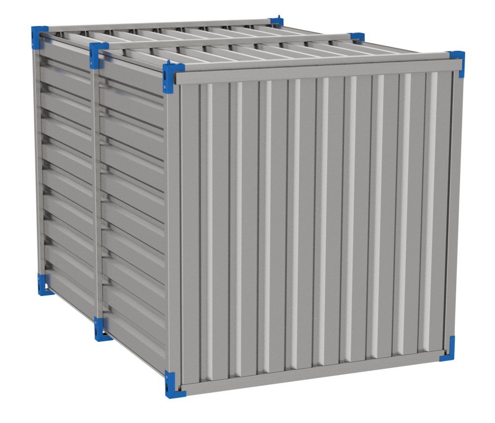 Contenitori edile: 3m Lagercontainer Materialdepot RST-AG – Nuovo e nell'imballaggio originale da Oberrüti venduto da RST-AG.CH 3