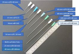 Nadel / Kanüle 120mm x ø 0.80 mm