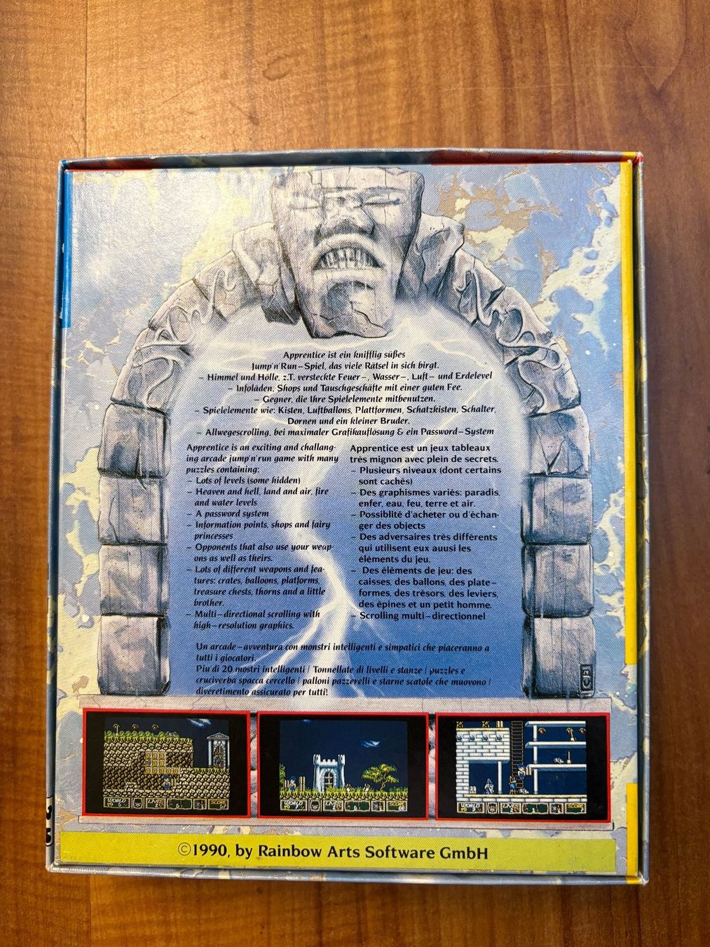 Giochi: Amiga Spiel: Apprentice (Rare) – Usato da Niederhasli venduto da Manuf0 1