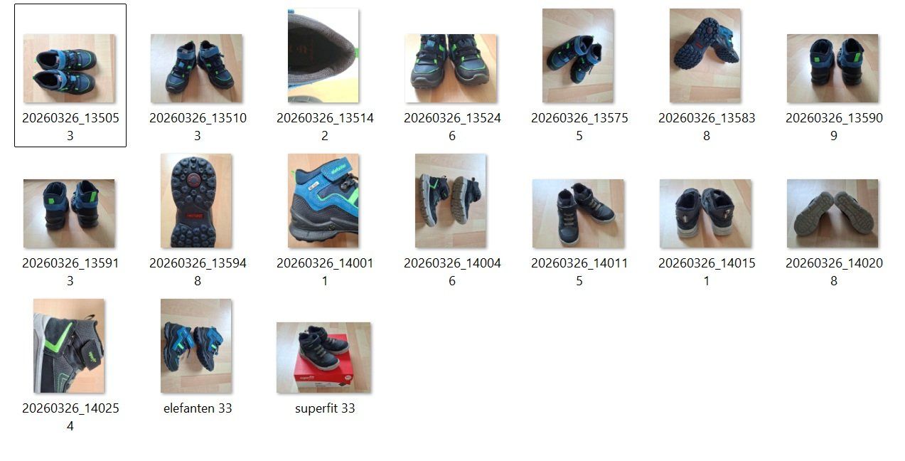 Scarpe per ragazzi: Kinder Schuhe Elefanten & Superfit Gr. 33 – Usato da Niederlenz venduto da ion_gv7d
