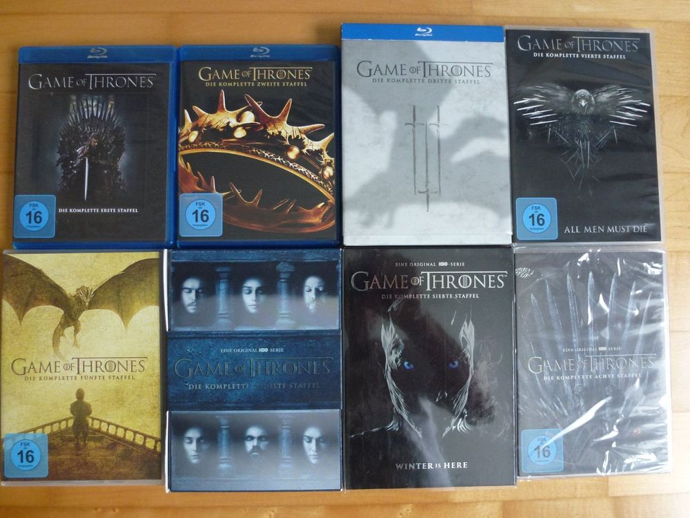 Game of Thrones 18 Komplette Serie!!! (BluRay + DVD) Kaufen auf Ricardo