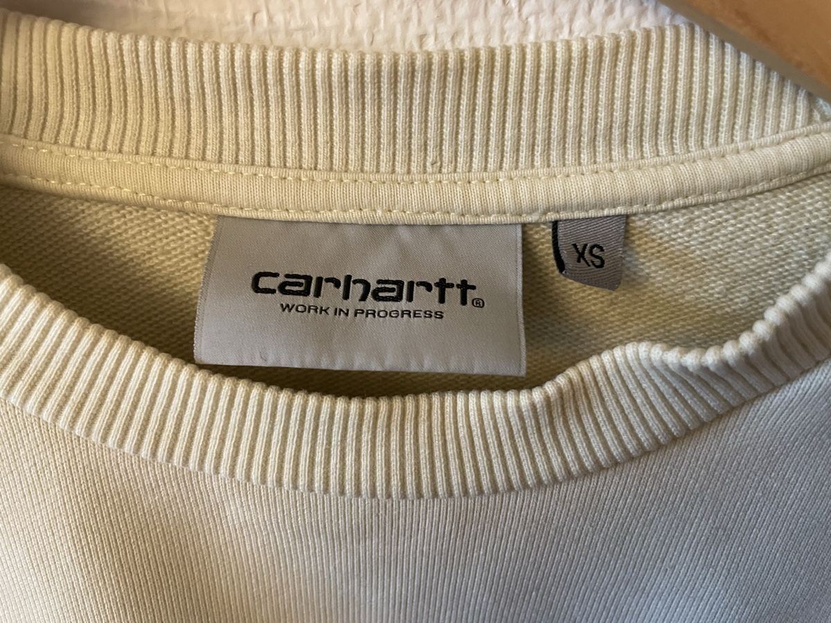 Carhartt Pullover & Sweatshirts: Hellgelbes Carhartt Sweatshirt  – Gebraucht aus Zürich von pau_kbr6 1