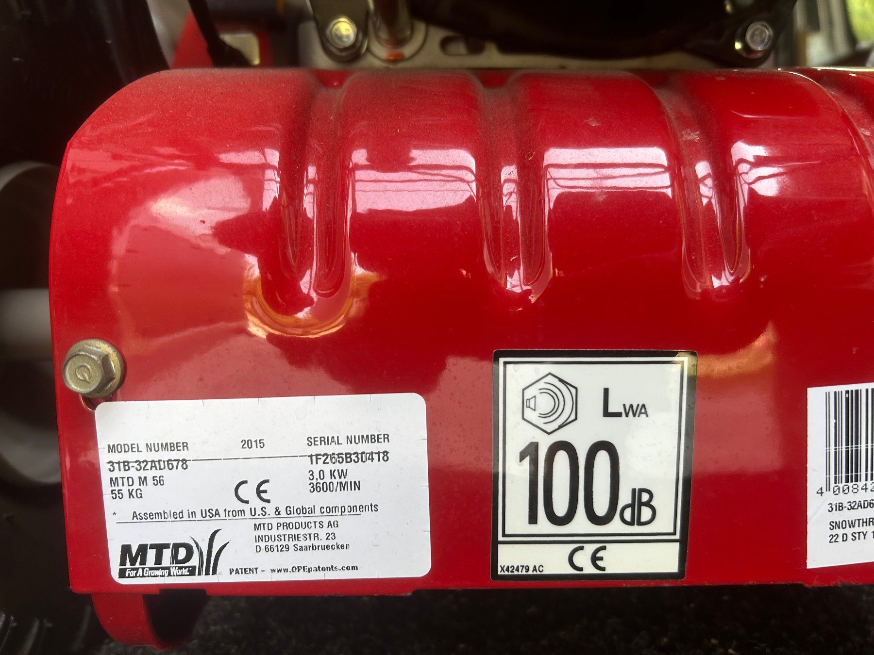 Mtd Tagliaerba: MTD M56 – Nuovo (secondo la descrizione) da Maseltrangen venduto da regaboga 6
