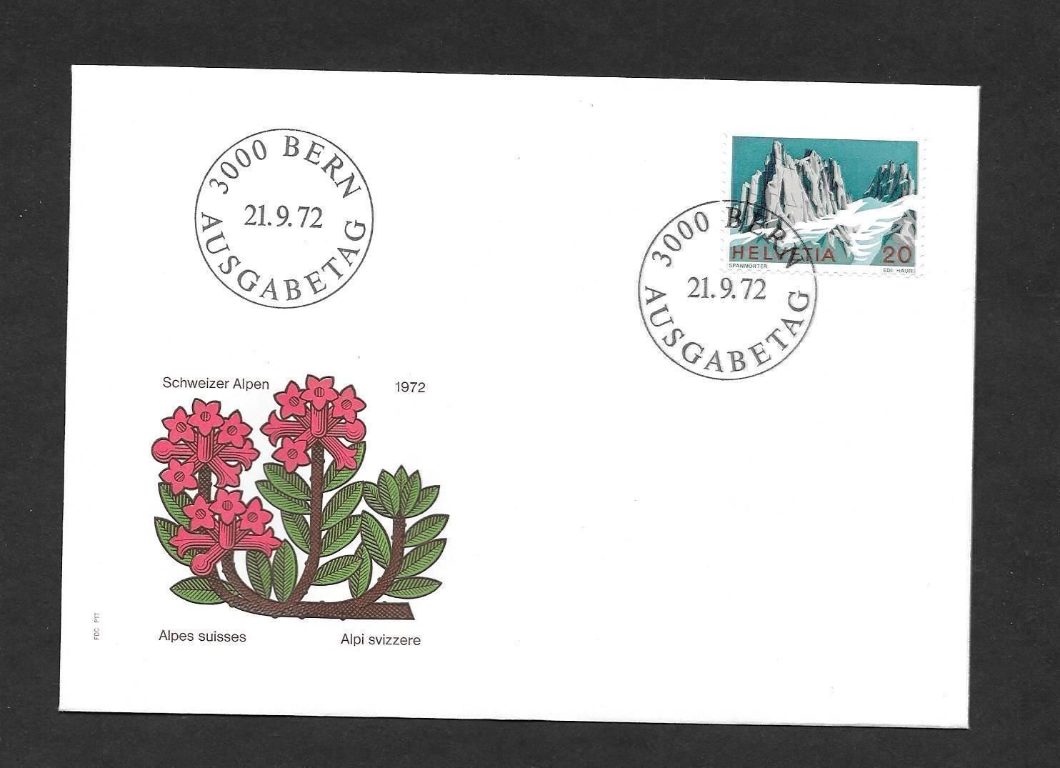 Tutti i francobolli: FDC 516 Spannörter ET 21.9.1972 – Nuovo (secondo la descrizione) da Olten venduto da clotaldi