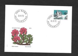 FDC 516 Spannörter ET 21.9.1972
