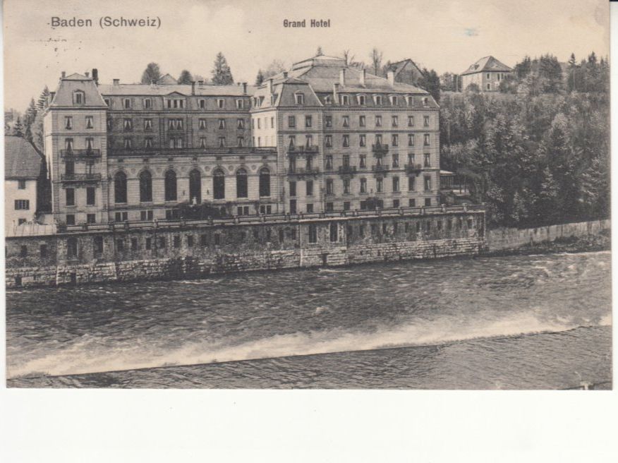 Ansichtskarten: Baden 1919 – Gebraucht aus Bürglen TG von StampGraf