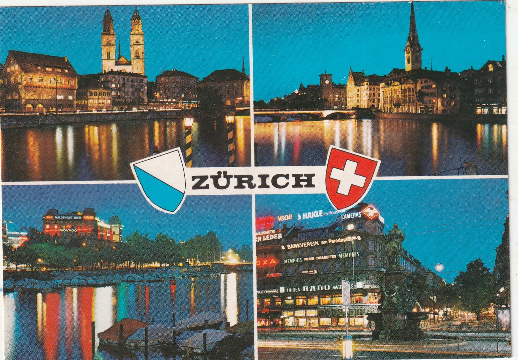 Cartoline postali: Zürich MBK – Usato da Lumbrein venduto da made02