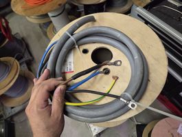 Kabel 5x16mm² 5G16 5x16 3LNPE Litze Verlägekabel 2.5m