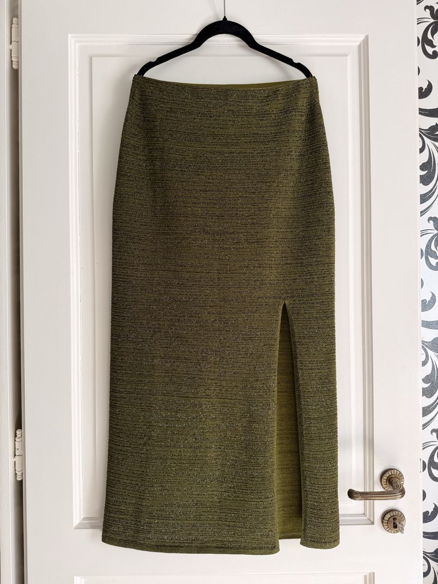 Cos Röcke: COS Olive Green Skirt – Gebraucht aus Corsier-sur-Vevey von Kristina.Nova 3