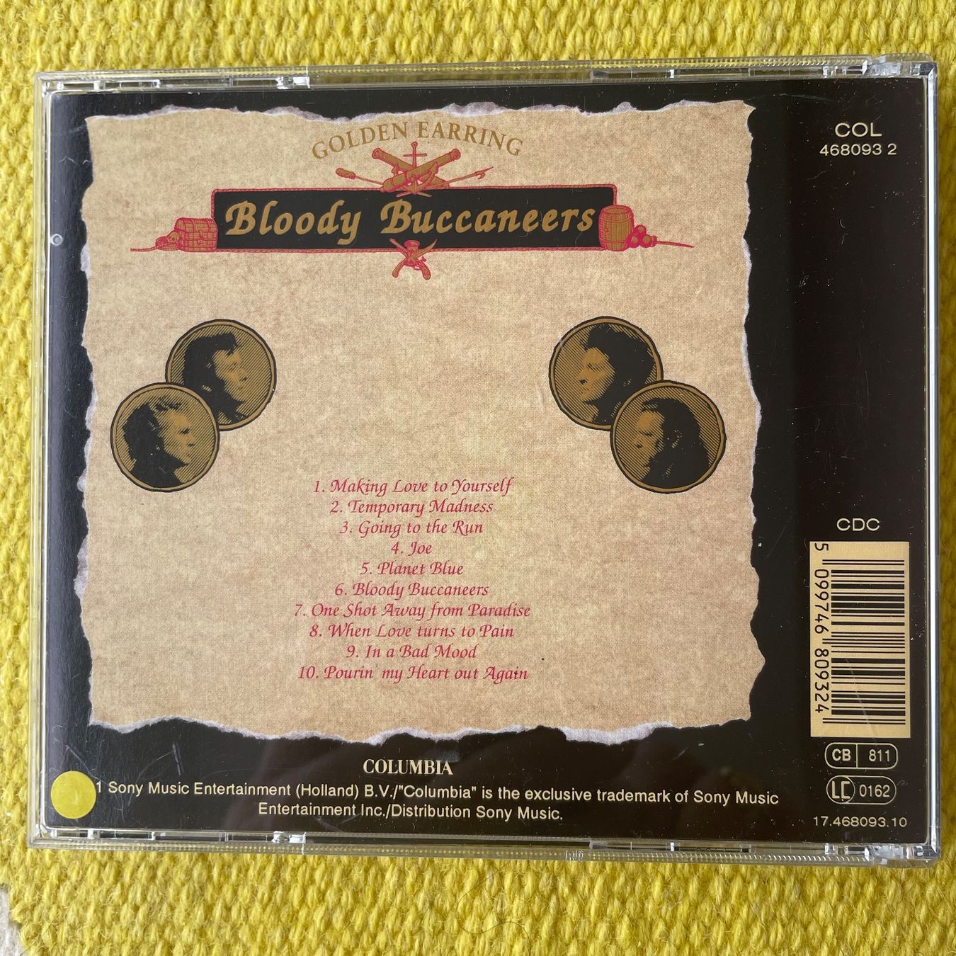 CD: GOLDEN EARRING-BLOODY BUCCANEERS – Usato da Rorschacherberg venduto da CD-Roli 1