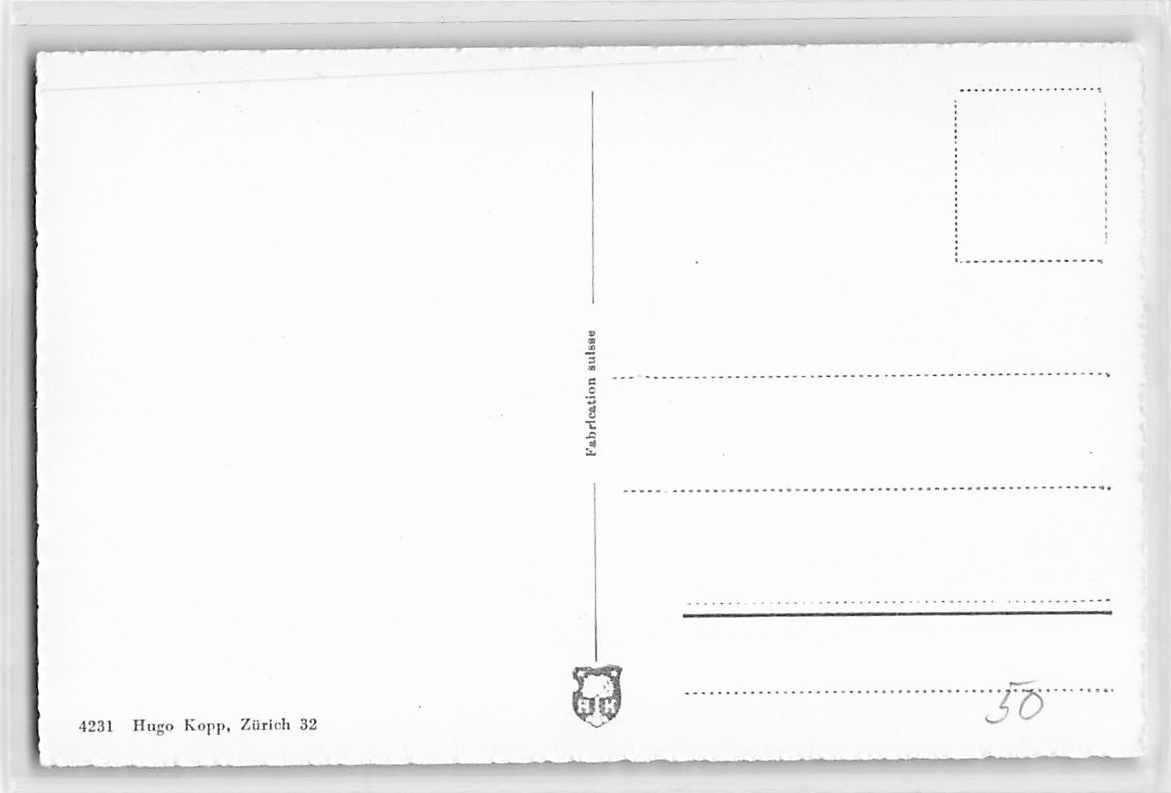 Ansichtskarten: GRUSS aus GONDISWIL - alte Ansichtskarte 1945 – Gebraucht aus Lufingen von philatelieshop 1