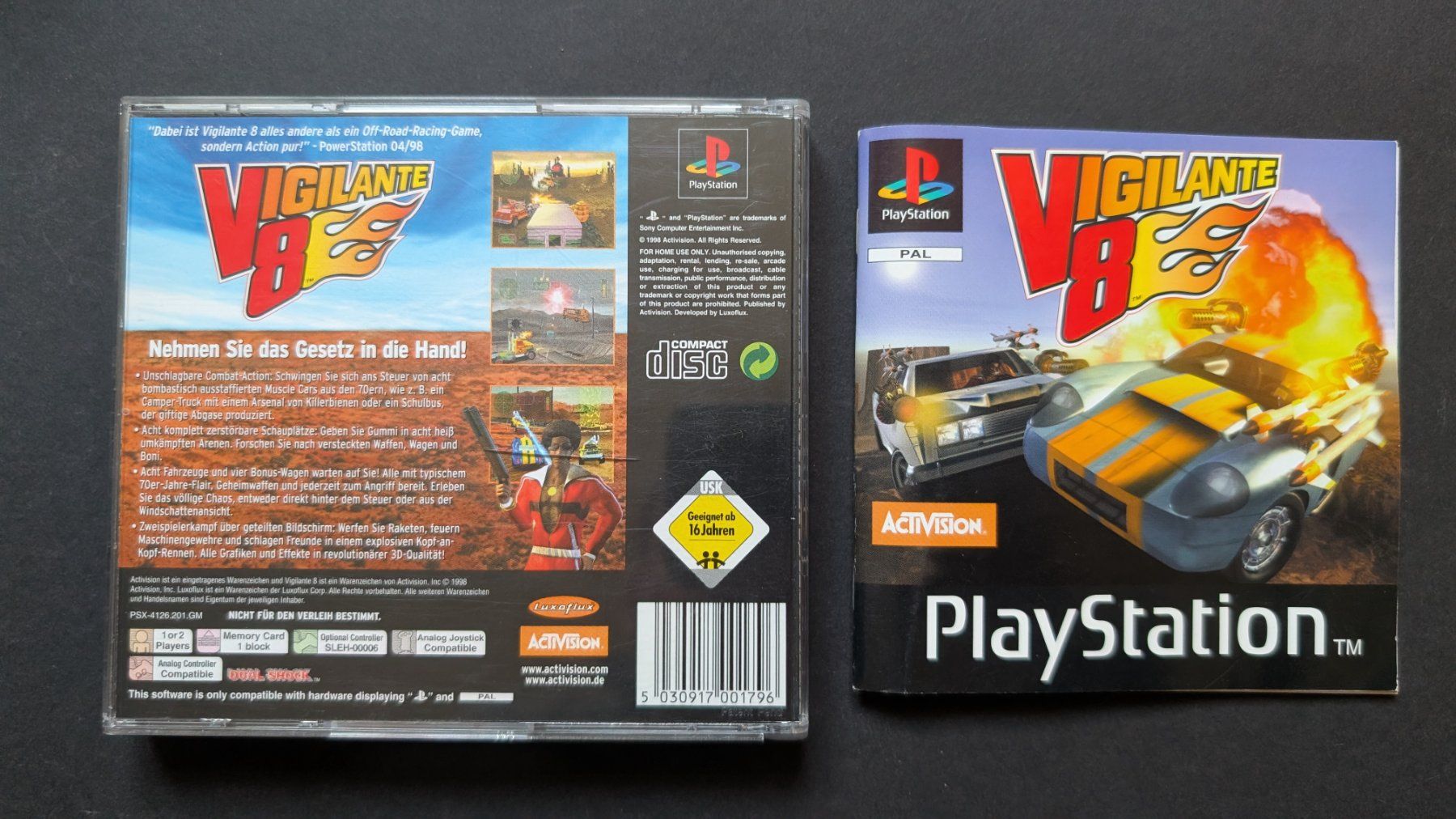 Giochi: Vigilante 8 | Playstation 1 | PS1 – Usato da Bottmingen venduto da dan_c5wb 1