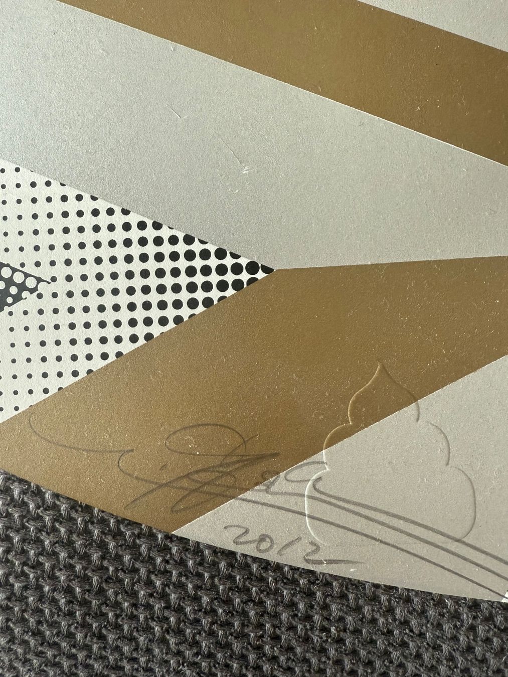 Grafiken & Lithographien: La lune - Rostarr - sérigraphie signée et numérotée – Gebraucht aus Nyon von Dwight_Schrute 4