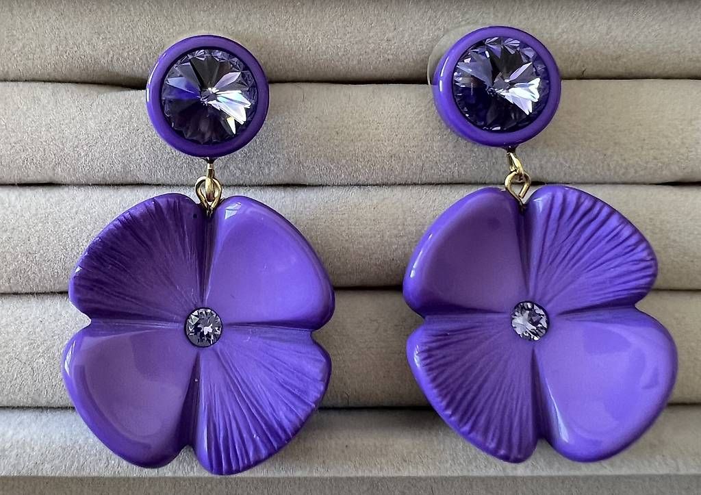 Boucles d'oreille: Blumen Ohrring – D'occasion à Schaan par par_7ggh