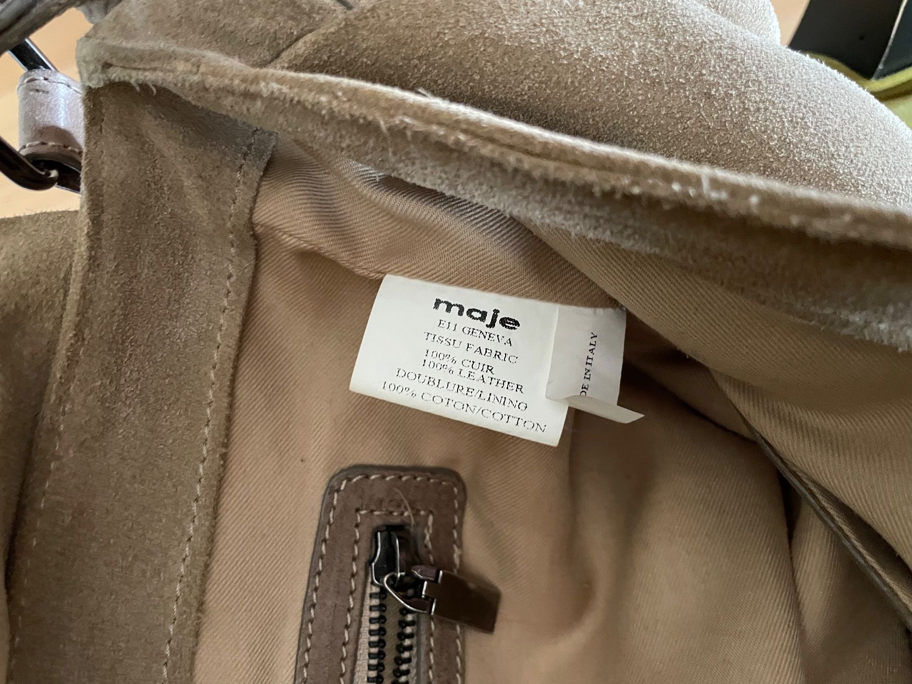 Maje Borse da donna: Wildleder Tasche von Maje – Usato da Au ZH venduto da eni_pnp7 6