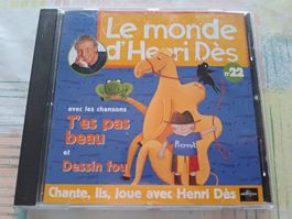 Cd Le monde d'Henri Dès - T'es pas beau 