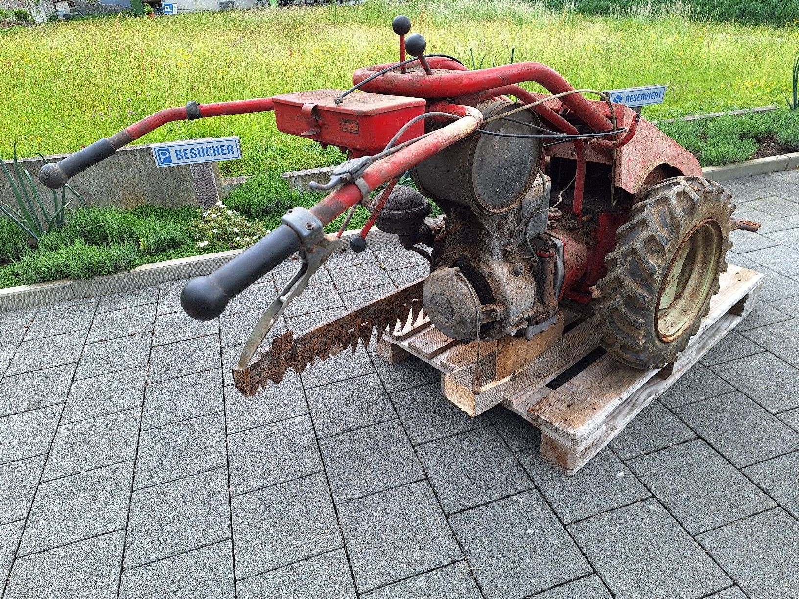 Aebi Trattori: Aebi AM40 Motormäher Rasenmäher Einachser – Difettoso da Auw venduto da Zuendapp1952 5