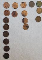 Schweizer Münzensammlung, 629 Stück, 1 Rp. bis 2 Fr. 