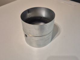 Rueckstauklappe fuer Lueftungsrohr Metall neu/ungebraucht