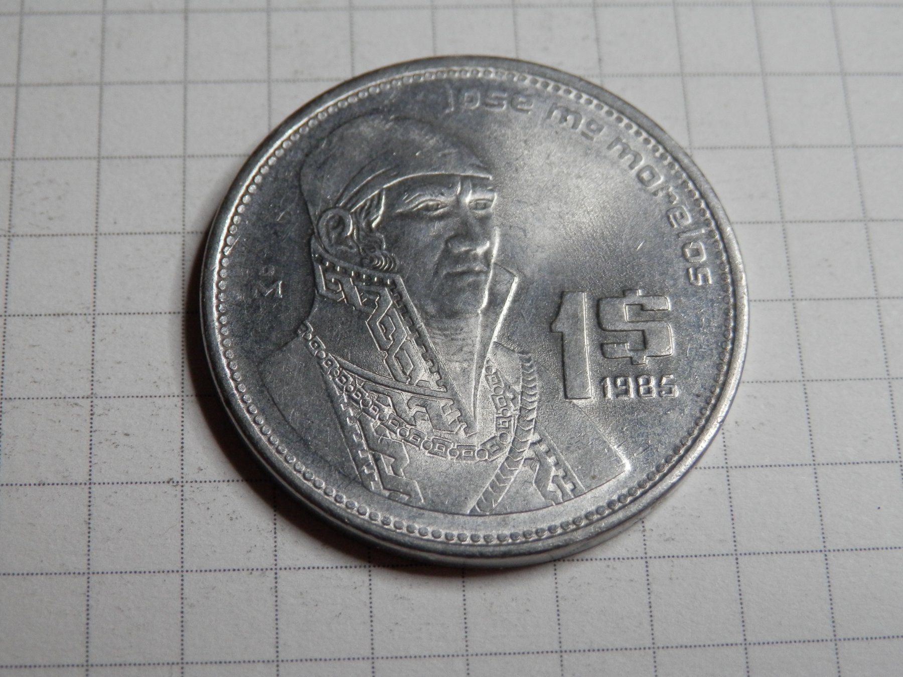 Tutti le monete: Mexiko 1 Peso, 1985 – Usato da Weiach venduto da weiach81