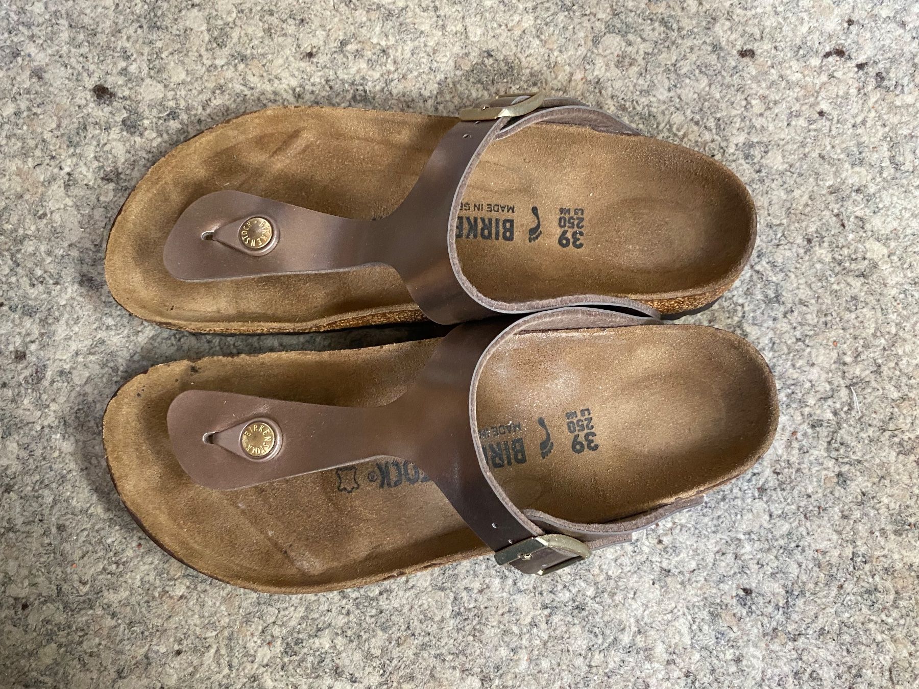 Birkenstock Scarpe da donna: Birkenstock Gizeh Gr. 39 – Usato da Wattwil venduto da edel88 2