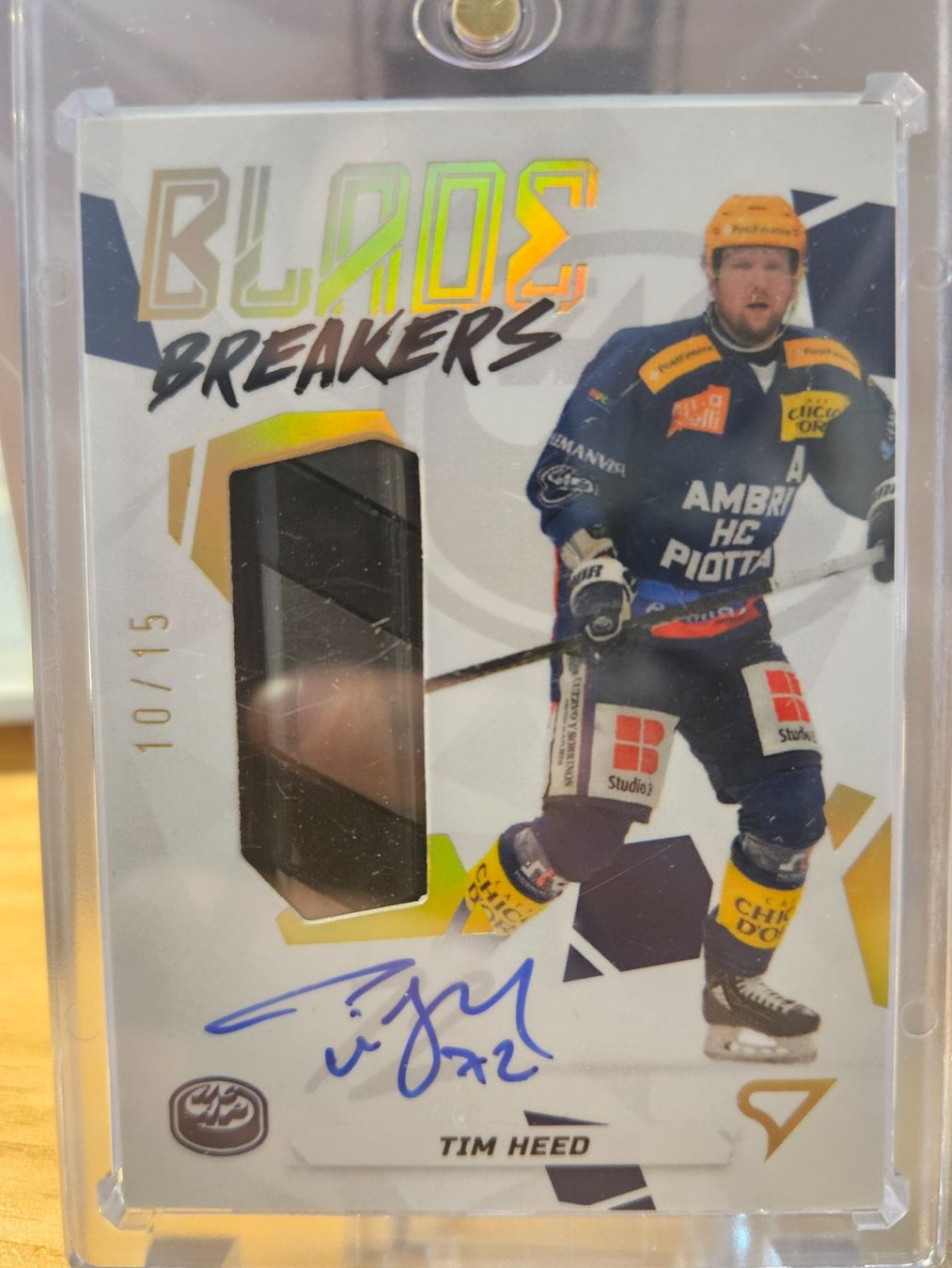 Sportzoo Carte collezionabili: Blade Breakers - Tim Heed - 10/15 - HC Ambri-Piotta – Nuovo (secondo la descrizione) da Nänikon venduto da AdrianL