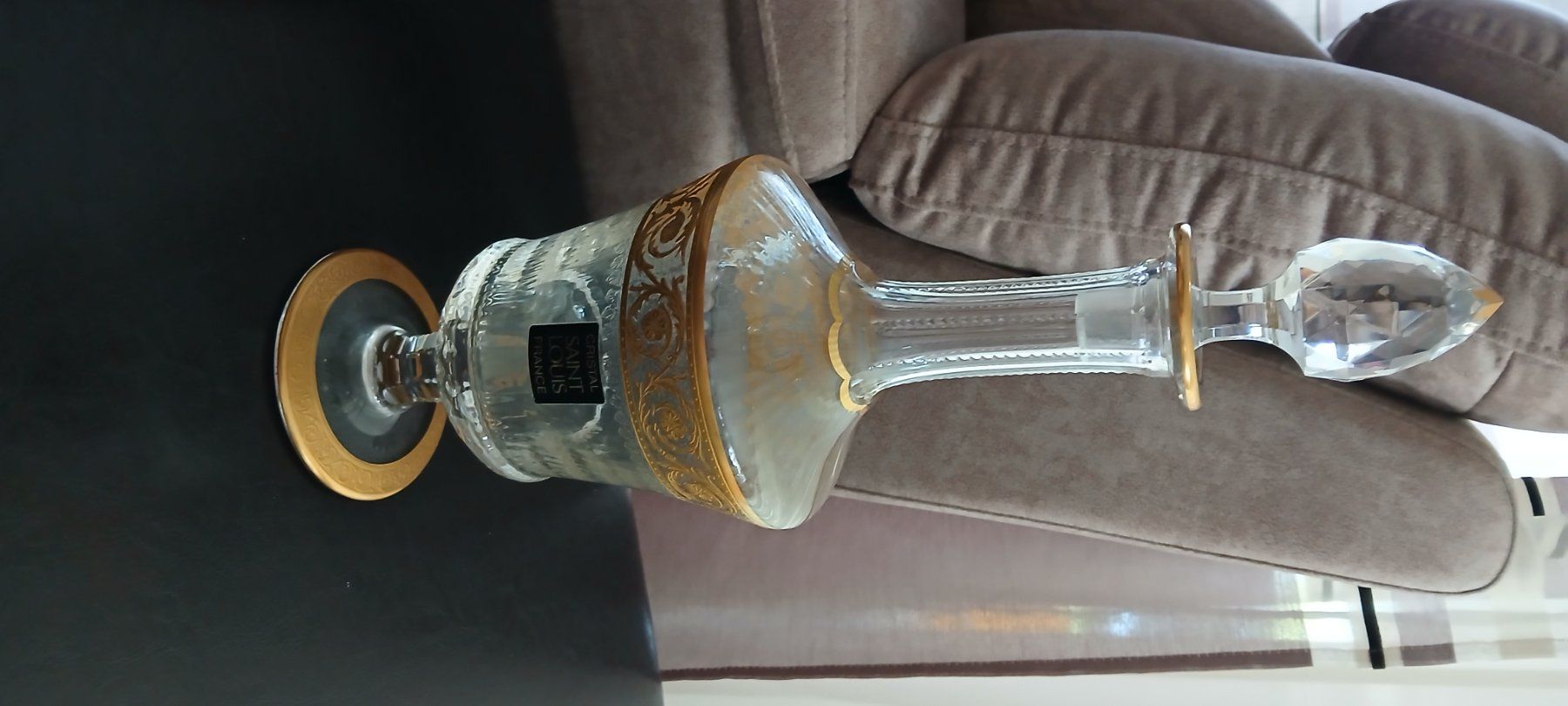 Karaffen: Weindekanter Saint-Louis Cristal – Gebraucht aus Zürich von Mao08