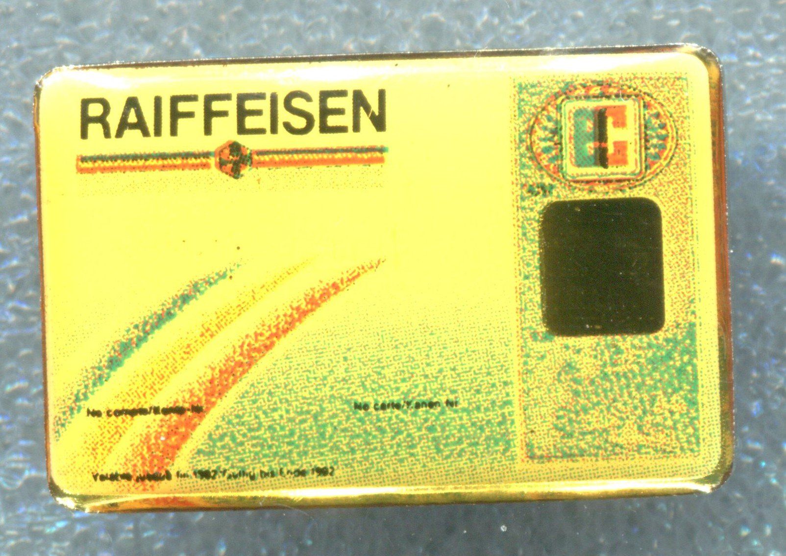 Plaquettes & Badges: RAIFFEISEN Bank EC Karte – D'occasion à Winterthur par Sammleroase