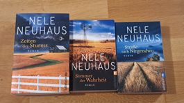 Nele Neuhaus Romane 3 Stücke guter Zustand