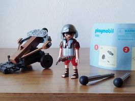 Playmobil, soldat romain avec une baliste