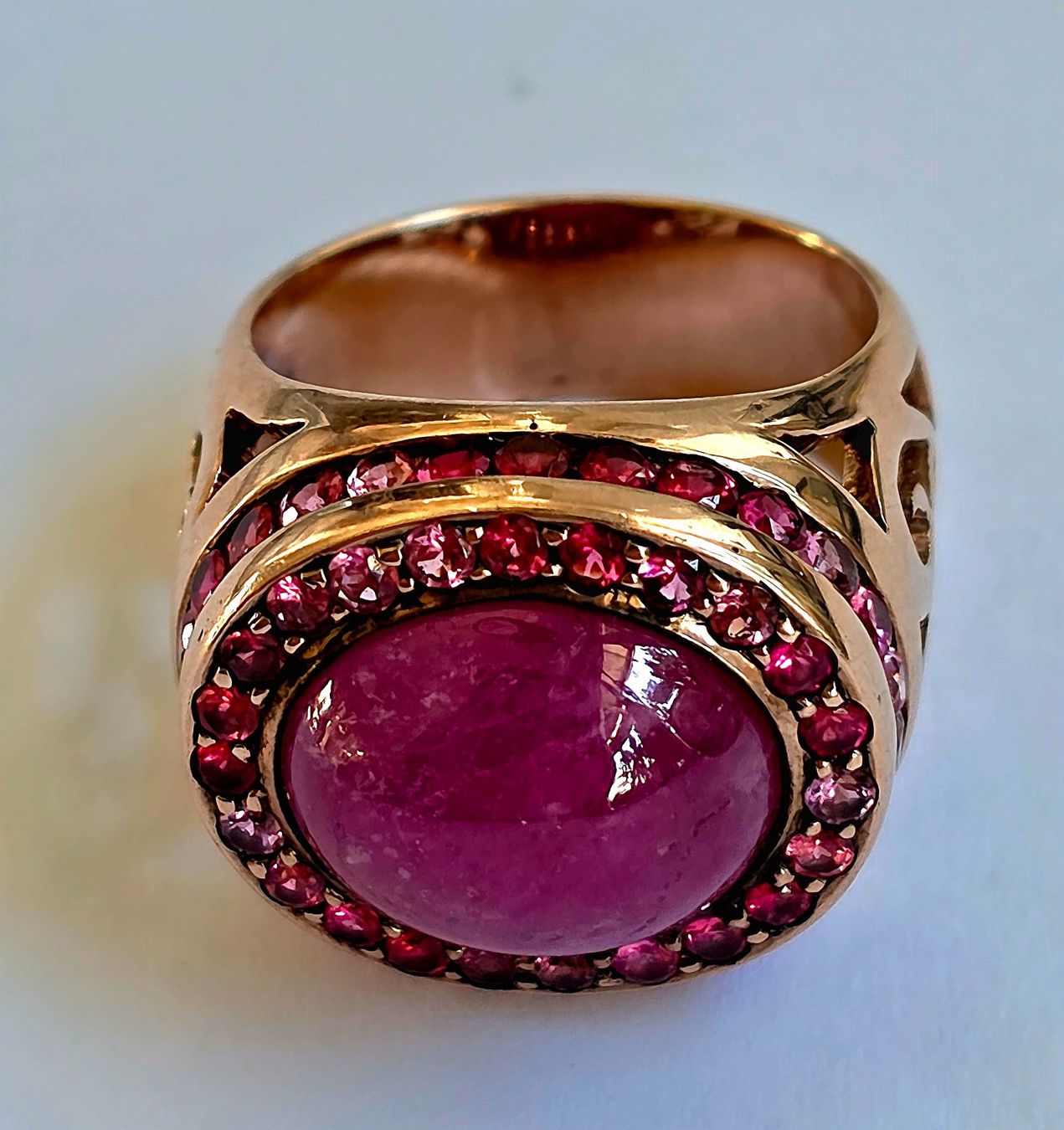 Ringe: Ring mit Rubin und Granaten – Neu (gemäss Beschreibung) aus Zürich von Bieter04 1