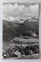 Blick der  Strela-Alp auf Davos