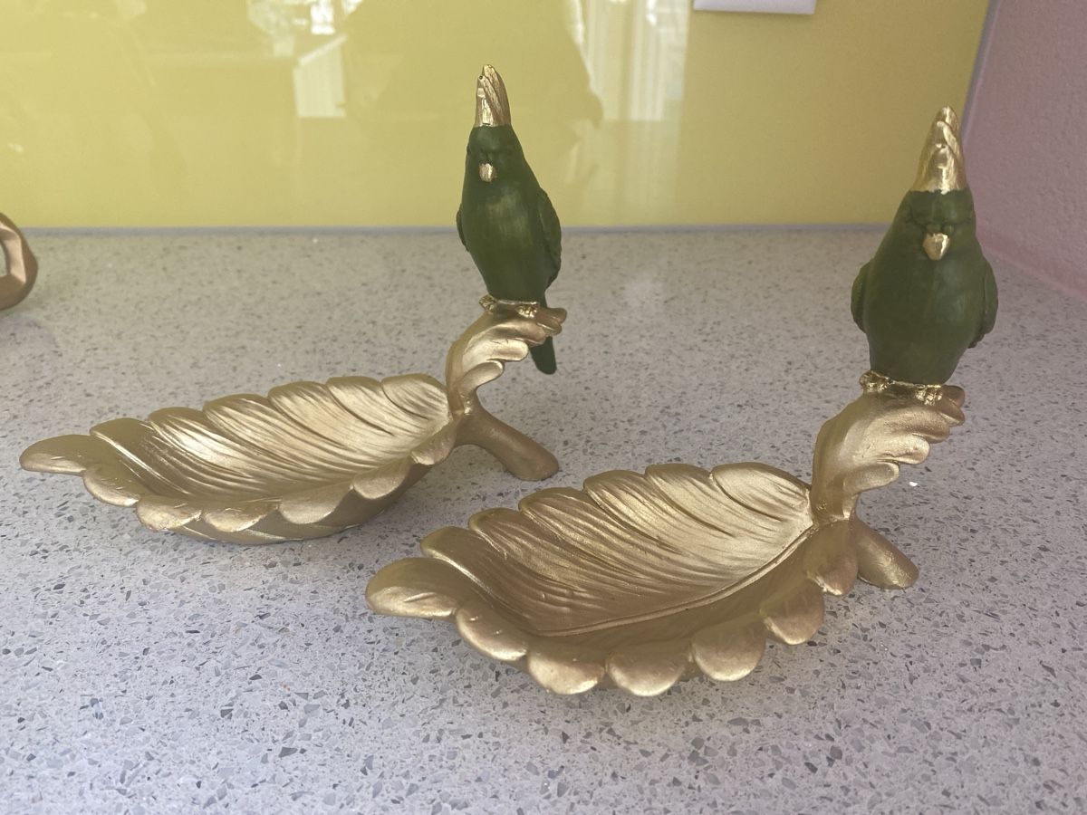 Tutte le decorazioni: 2 Schalen mit Vögeln – Nuovo (secondo la descrizione) da Wolfwil venduto da ISAsShop 1