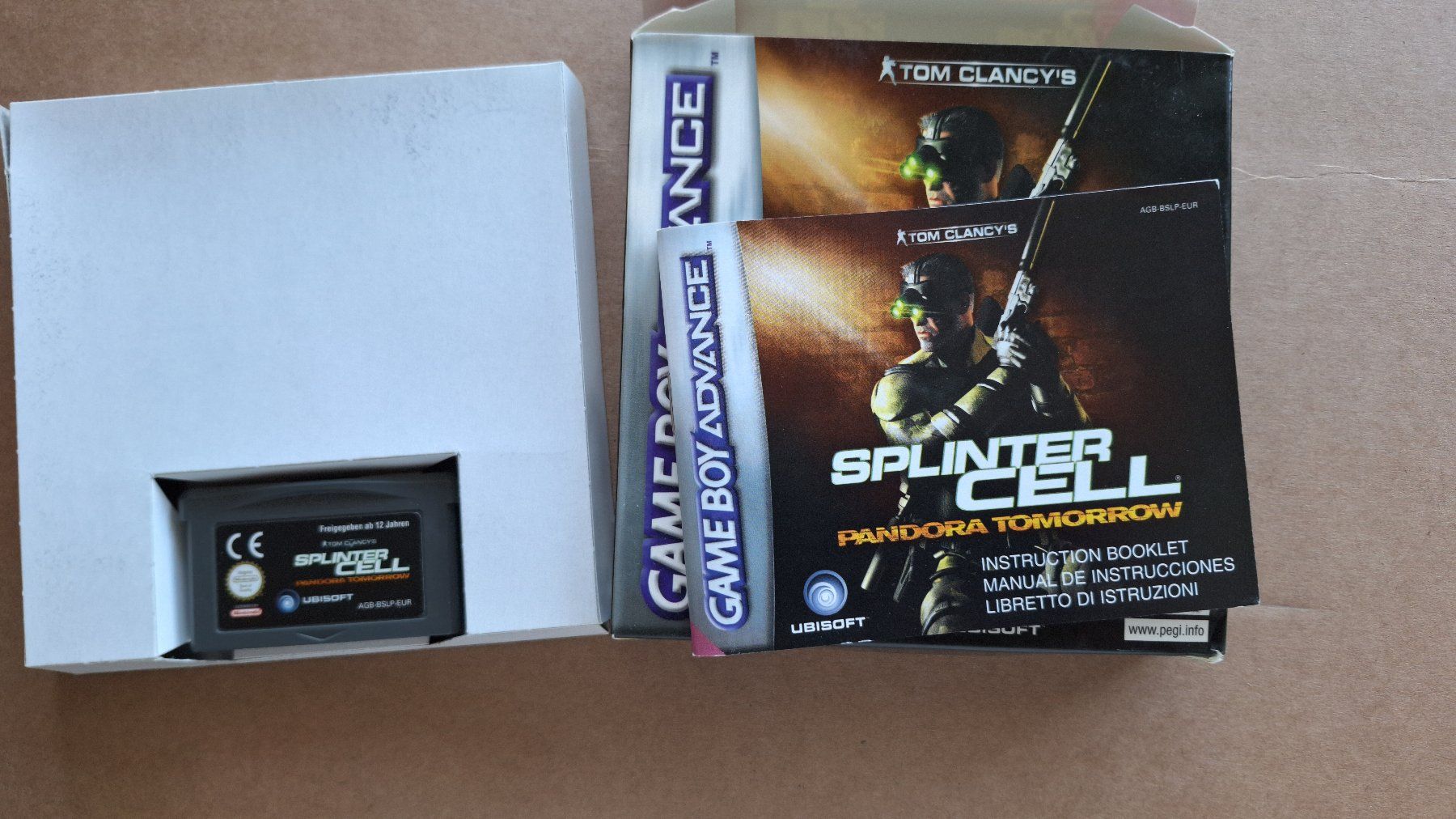 Giochi: Splinter Cell Pandora Tomorrow - Gameboy Advance + OVP – Usato da Altstätten SG venduto da GGsGameshop 7