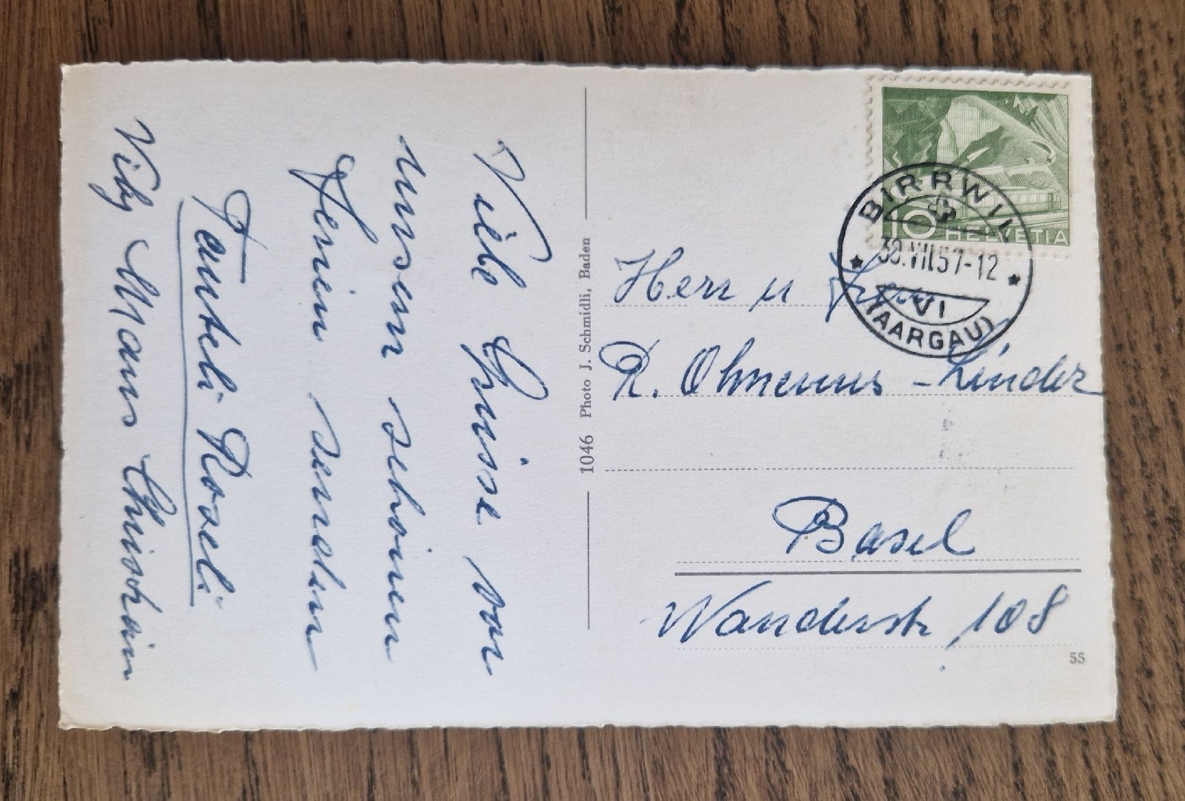 Cartoline postali: Birrwil 1957 – Nuovo (secondo la descrizione) da Ebikon venduto da Donar50 1
