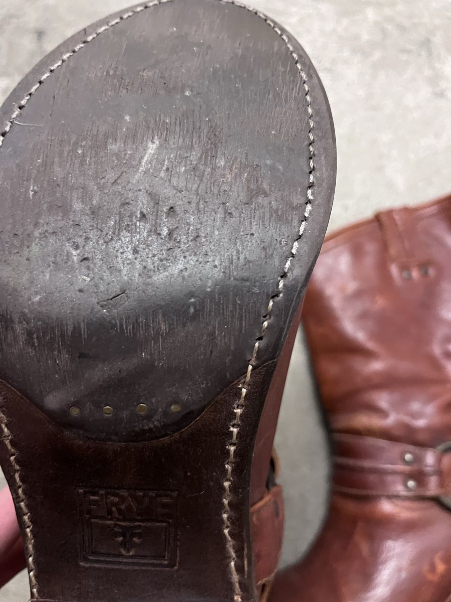 Scarpe da donna: Frye Western Stiefel Leder Braun US 9.5 – Usato da Zell ZH venduto da Spring1509 4