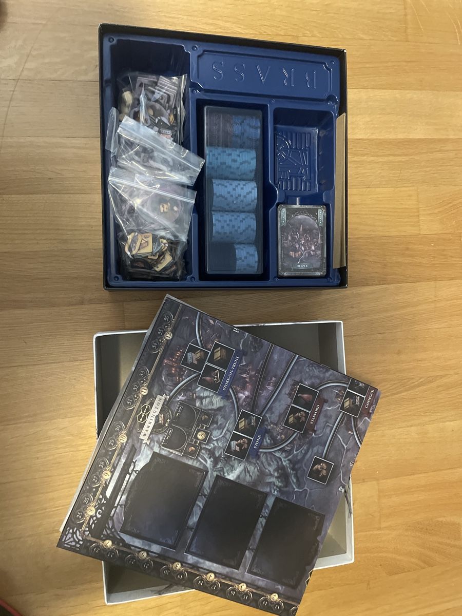Giochi: Brass Birmingham Deluxe Edition – Nuovo (secondo la descrizione) da Erlenbach ZH venduto da Redwall13 2
