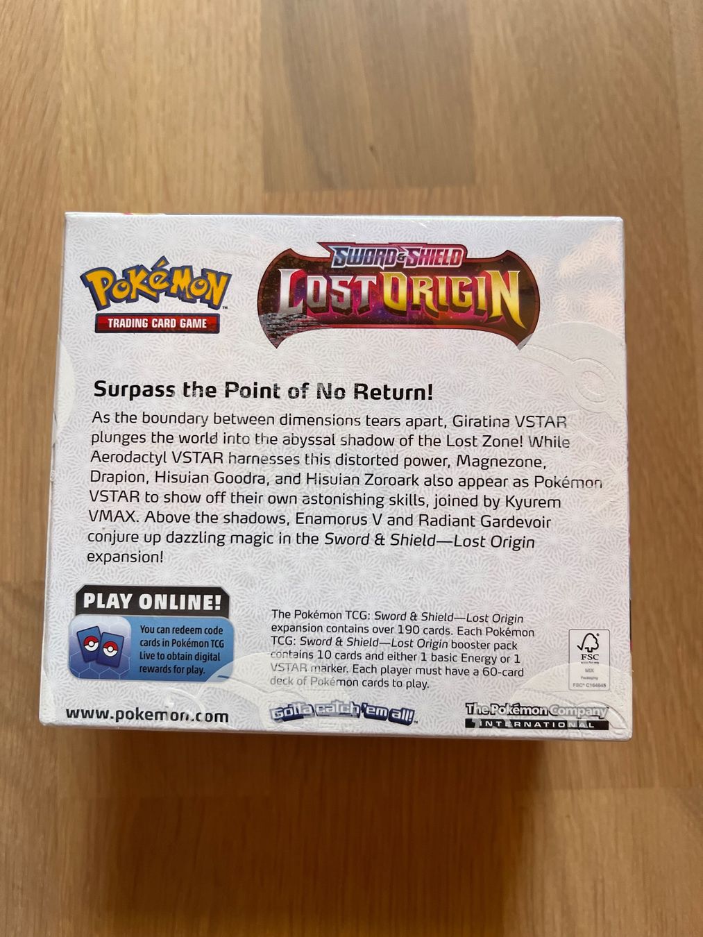 Pokémon Sammelbilder & Trading cards: POKÉMON SWORD & SHIELD LOST ORIGIN BOOSTER BOX - 36 PACKS FA – Neu und originalverpackt aus Locarno von cla_gl6h 4