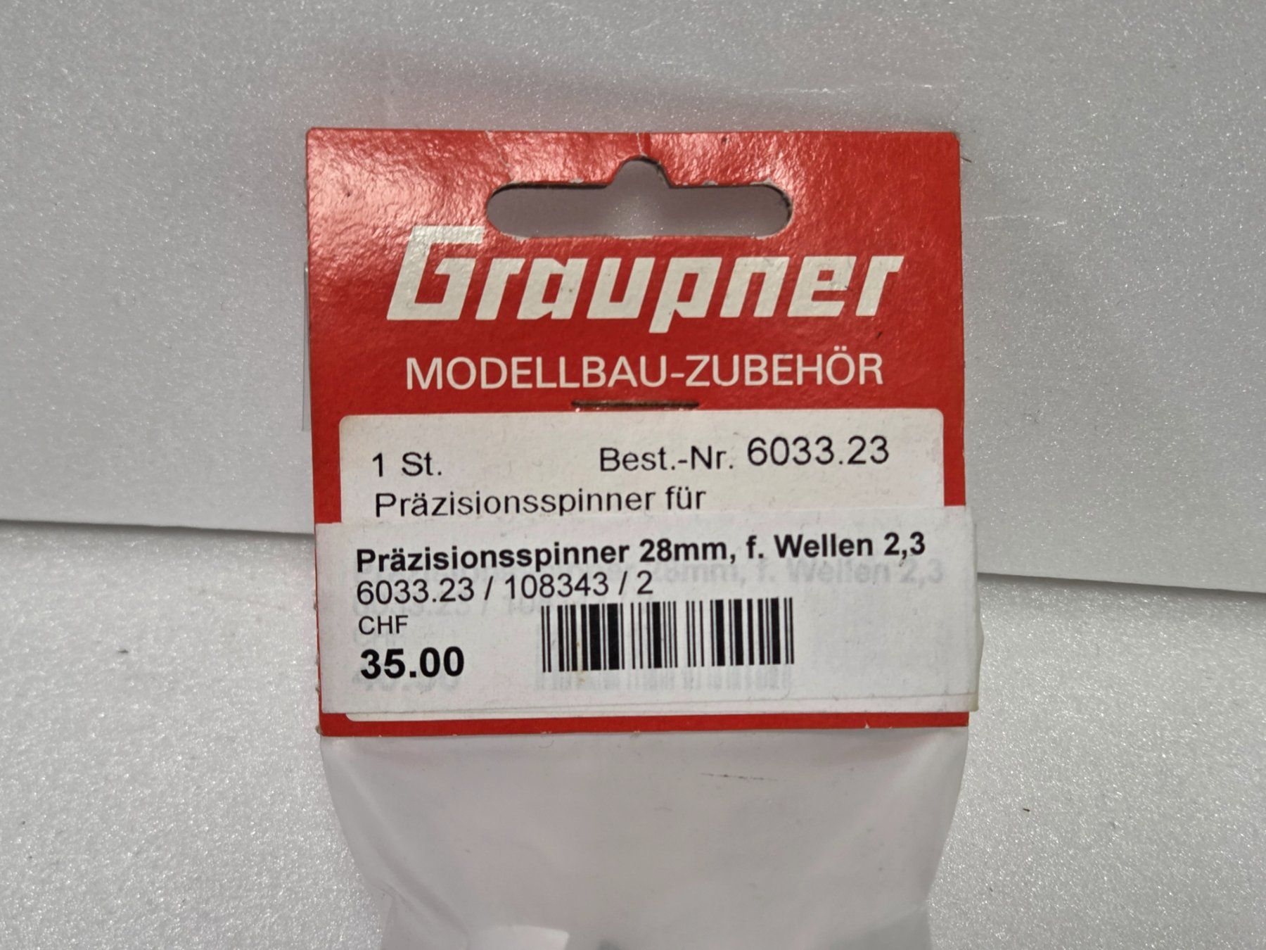 Graupner Modellismo RC: Graupner Präzisionsspinner Set - div. Durchmesser 28-38mm – Nuovo e nell'imballaggio originale da Hittnau venduto da Sika86 4