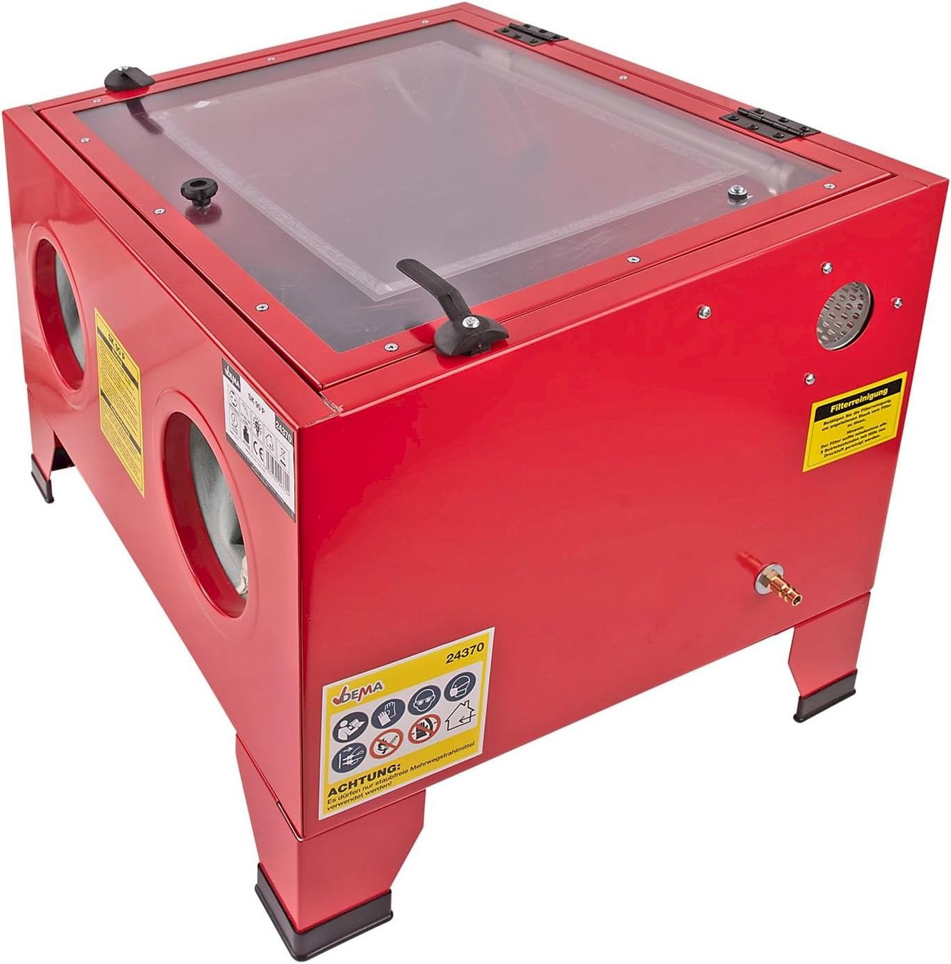 Sandstrahler: Sandstrahlkabine 90 Liter – Neu und originalverpackt aus Bottighofen von zaap 5