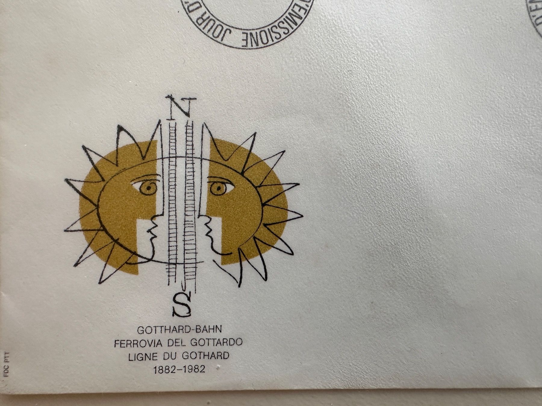 Tous les timbres: Briefmarken Gotthard Bahn – D'occasion à Schinznach-Dorf par KuefErer 2