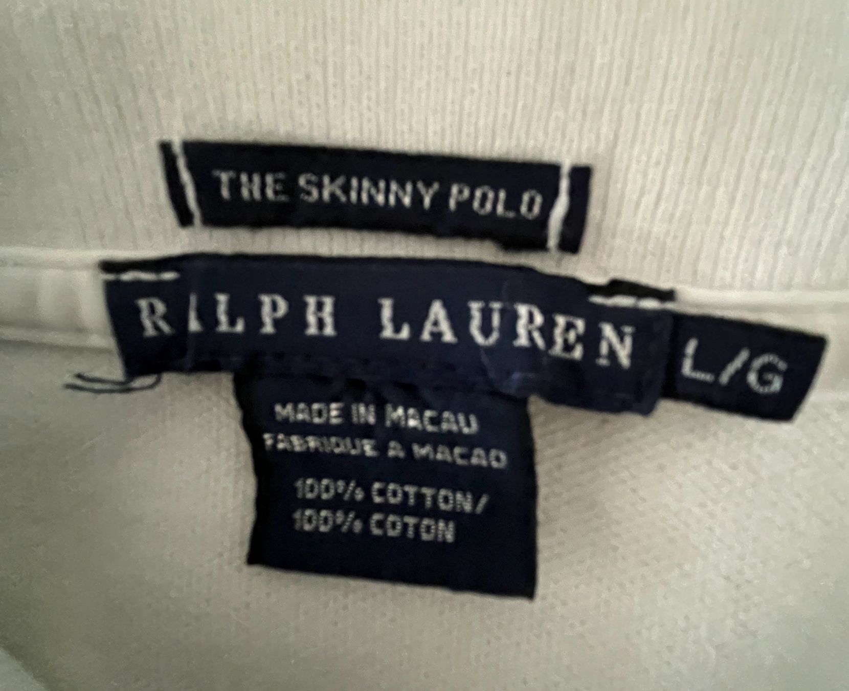 Ralph Lauren Polo-Shirts: Polo Ralph Lauren, weiss, Grösse L – Neu (gemäss Beschreibung) aus Burgdorf von wiwy51 2
