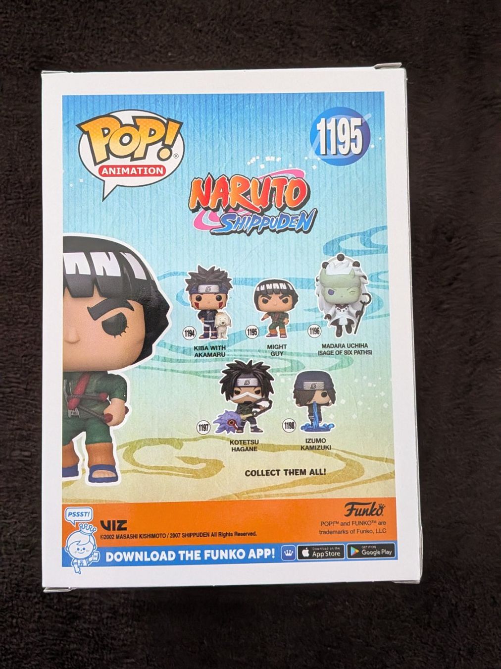 Funko Statuette: Funko Pop! Naruto - Might Guy #1195 – Nuovo e nell'imballaggio originale da Obfelden venduto da RCO85 2