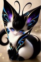 Diamond Painting: Mystische Katze 40x60cm