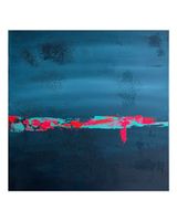 Original abstraktes Acrylbild auf Leinwand (50x50 cm)